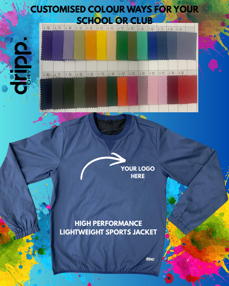 High Performance Windbreaker - All Sports (Customisable)
